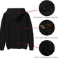 Mens Hoodies Pullover Casaul Long Sleeve Drawstring Waffle Knit Hooded Sweatshirt with Kanga Pocket