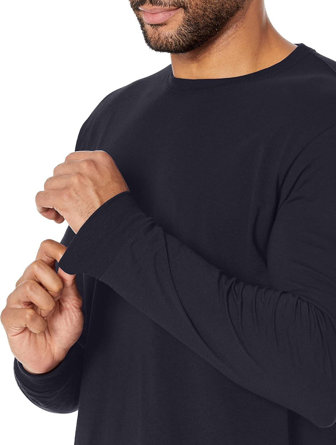 Men'S Dri-Power Long Sleeve Tees, Moisture Wicking, Odor Protection, UPF 30+