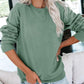 Womens Casual Long Sleeve Sweatshirt Crew Neck Cute Pullover Relaxed Fit Tops