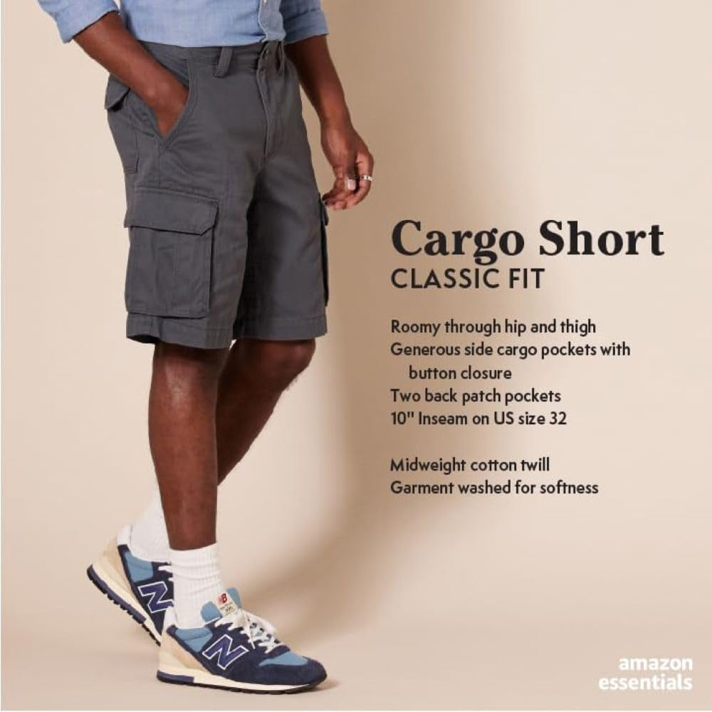 Men'S Classic-Fit Cargo Short (Available in Big & Tall)