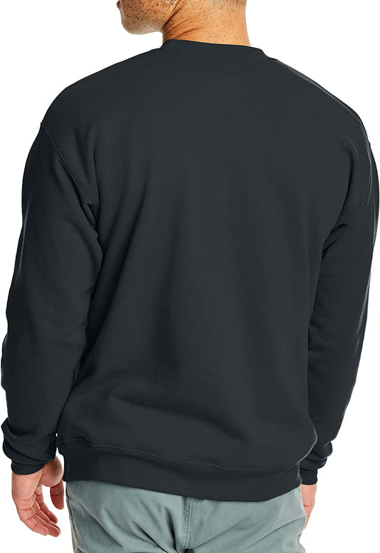 Ecosmart Fleece, Cotton-Blend Pullover, Crewneck Sweatshirt for Men (1 or 2 Pack)