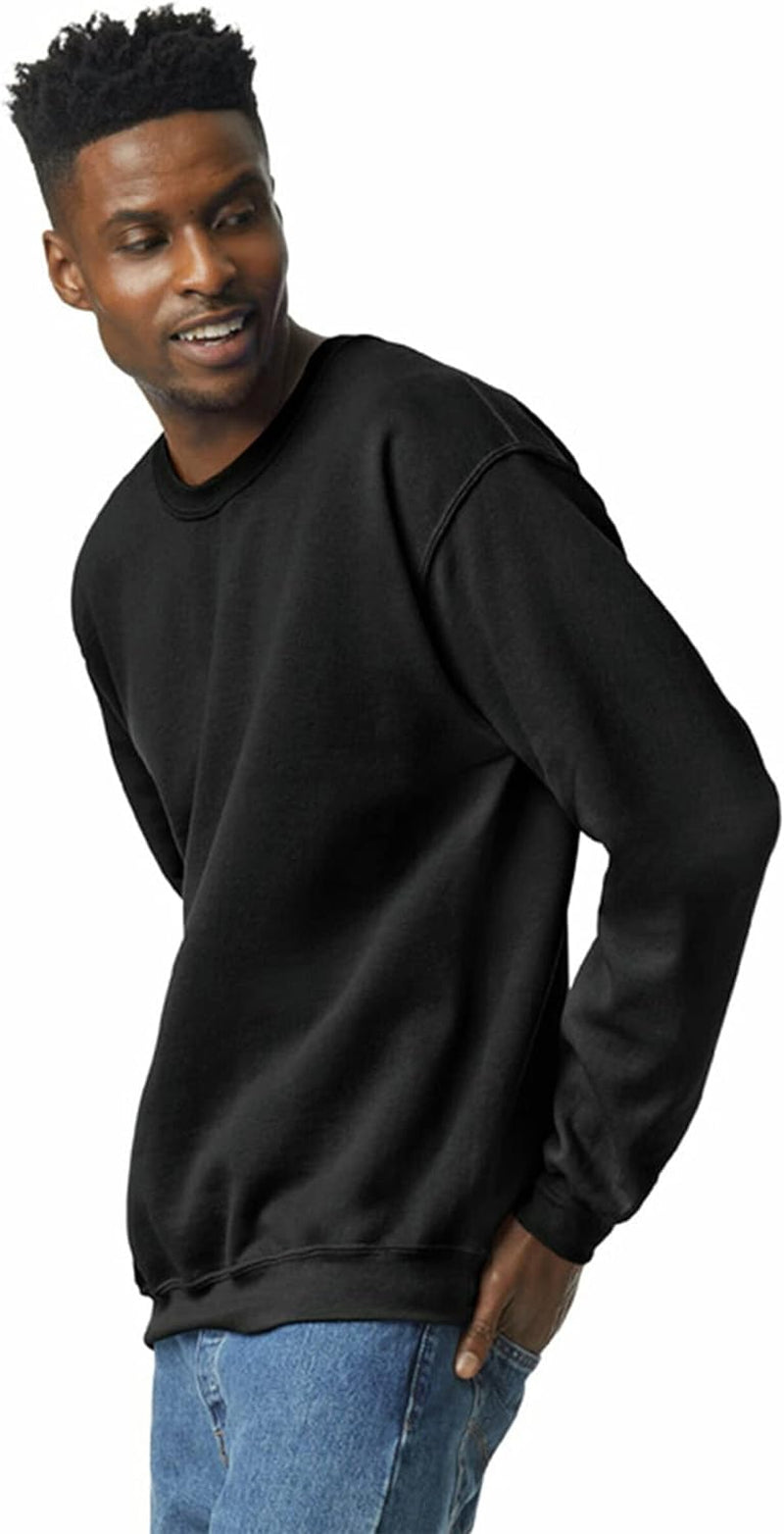 Unisex Adult Fleece Crewneck Sweatshirt, Style G18000, Multipack