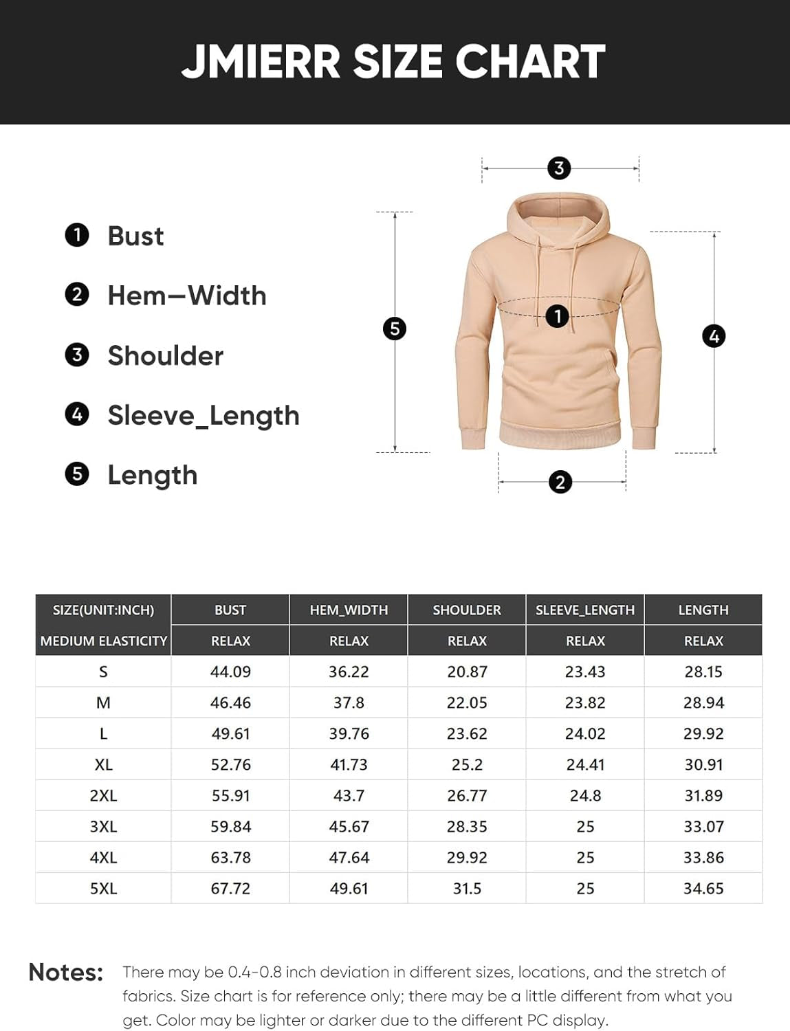 Mens 2024 Casual Cotton Hooded Collar Drawstring Hoodies Pullover Sweatshirts Casual Long Sleeve Shirts