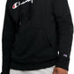 Men'S Hoodie, Powerblend, Fleece Men'S Hoodie, Comfortable Men'S Sweatshirt, Script Logo (Reg. or Big & Tall)