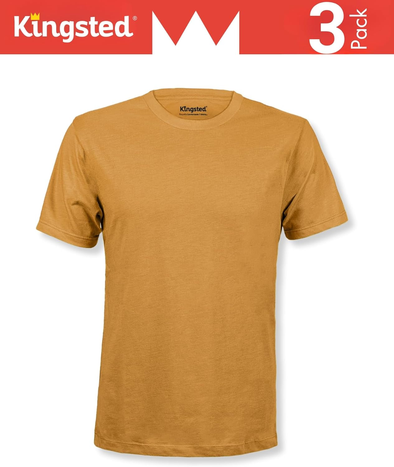 T-Shirts for Men Pack - Royally Comfortable - Super Soft Premium Fabric - Well-Crafted Classic Tee