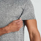 5 Pack: Men’S Short Sleeve Dry Fit Active Crew Neck T Shirt - Athletic Running Gym Workout Tee Tops