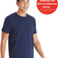 Men'S Pocket Undershirt Pack, Cotton Crew Neck T-Shirt, Moisture Wicking Tee, Assorted 6-Pack