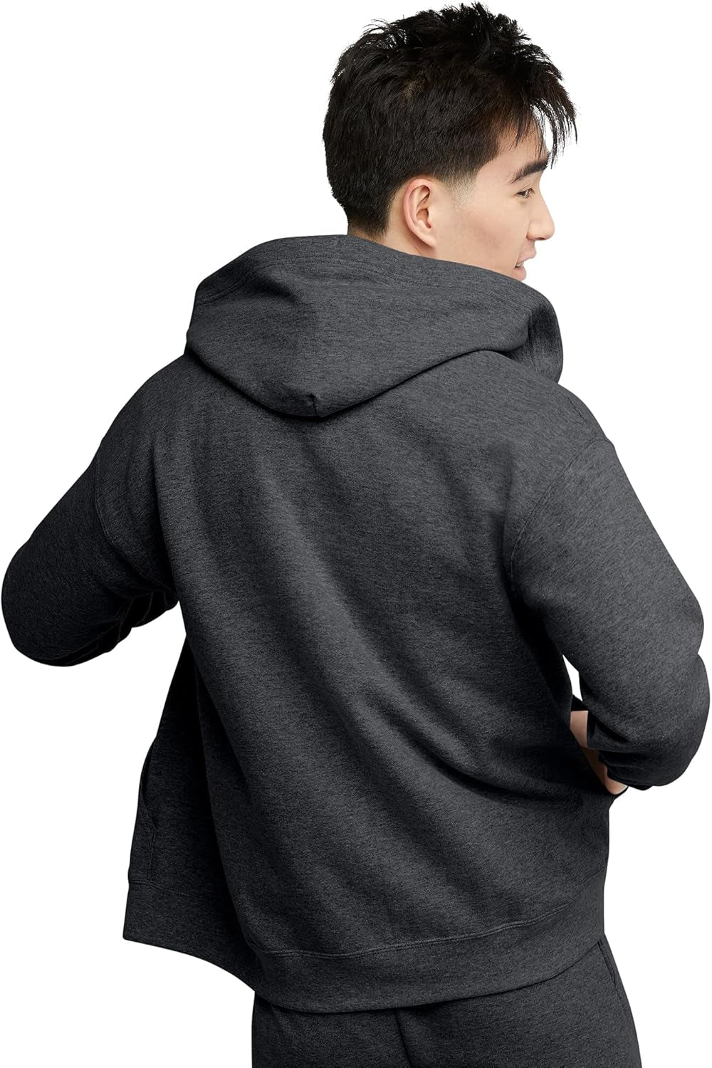 Men'S Zip-Up Hoodie, Ecosmart Fleece Full-Zip Hoodie for Men, Hooded Sweatshirt