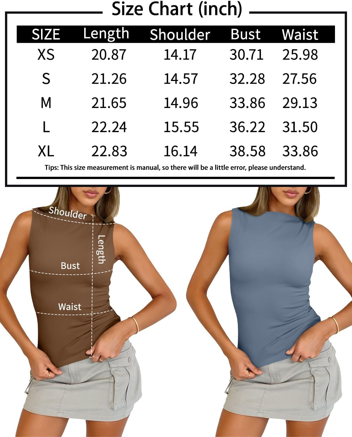 3 Pack Tank Tops for Women 2024 Summer Going Out Y2K Cute Clothes Sleeveless Casual Basic Tube Shirts Fashion Outfits