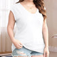 3 Pack Women'S Cap Sleeve Tank Tops U Neck Spring Summer Tops Casual Loose Fit Basic Tee Shirts 2024 Fashion Clothes