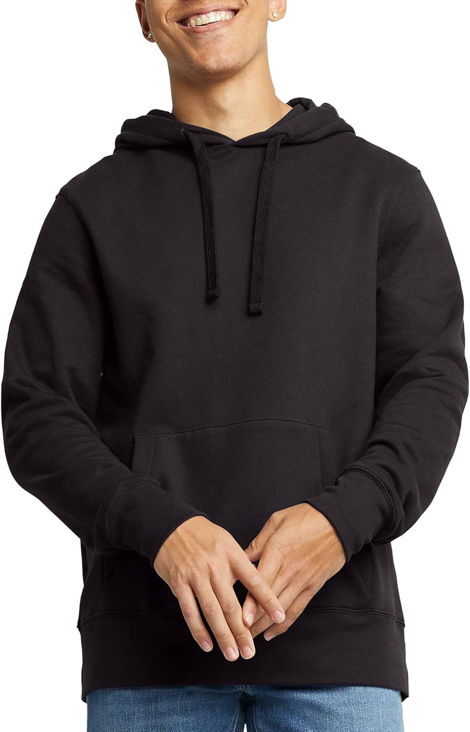 Men'S Originals Midweight Fleece Hoodie, Pullover Hooded Sweatshirt for Men