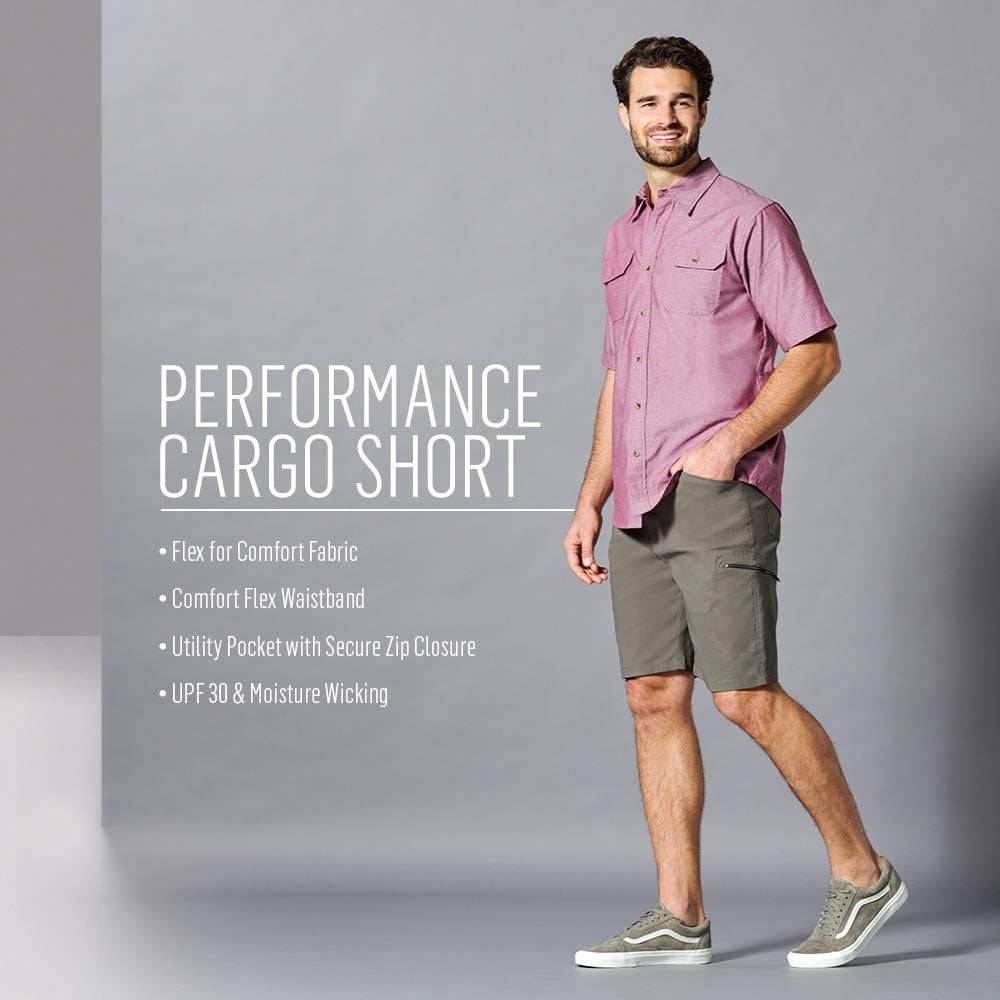 Men'S Performance Comfort Flex Cargo Short