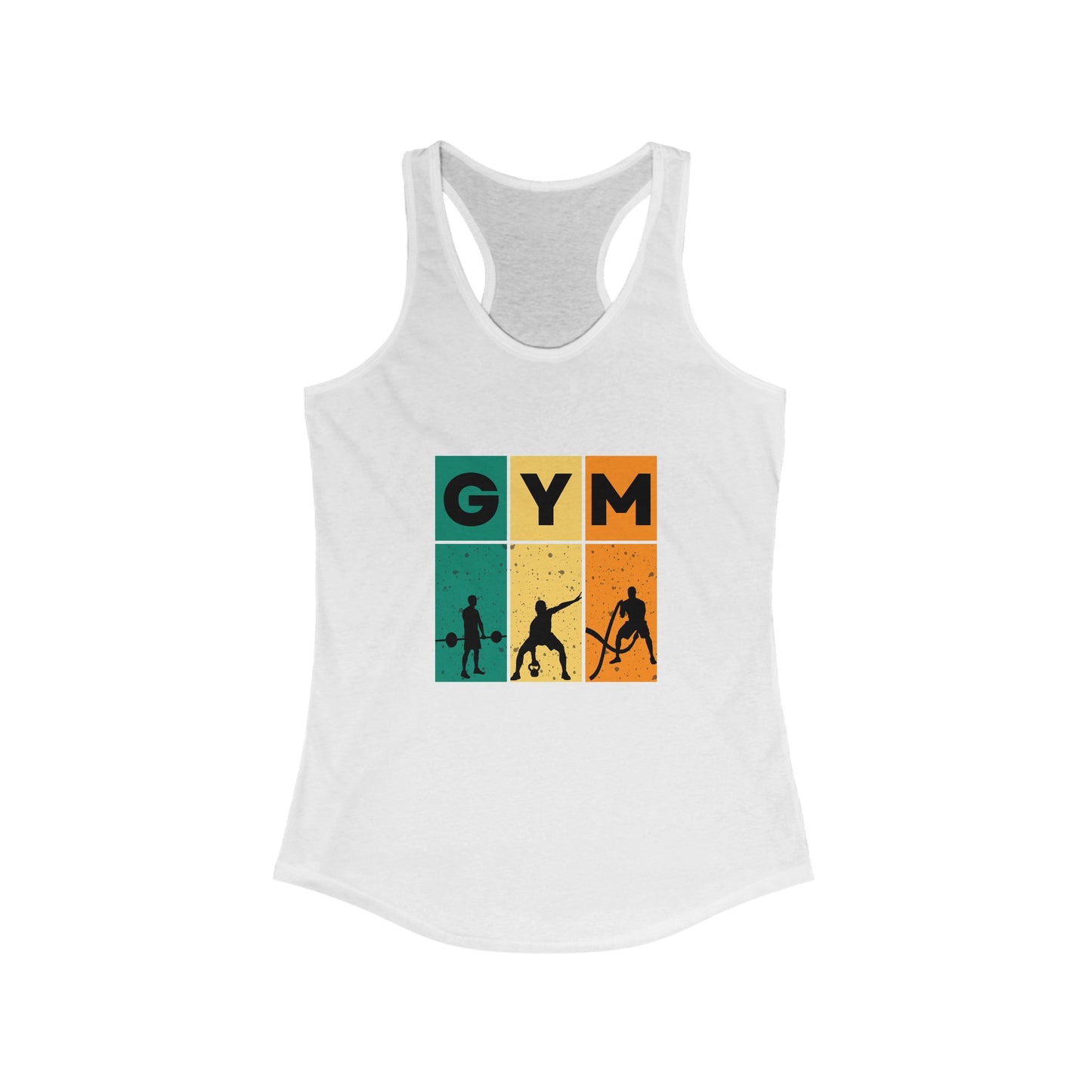 Women’s Ideal Racerback Tank Top - Gym Workout Fitness Apparel, Sleeveless Yoga Shirt