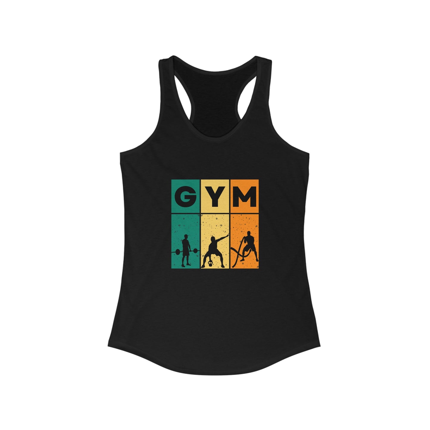 Women’s Ideal Racerback Tank Top - Gym Workout Fitness Apparel, Sleeveless Yoga Shirt