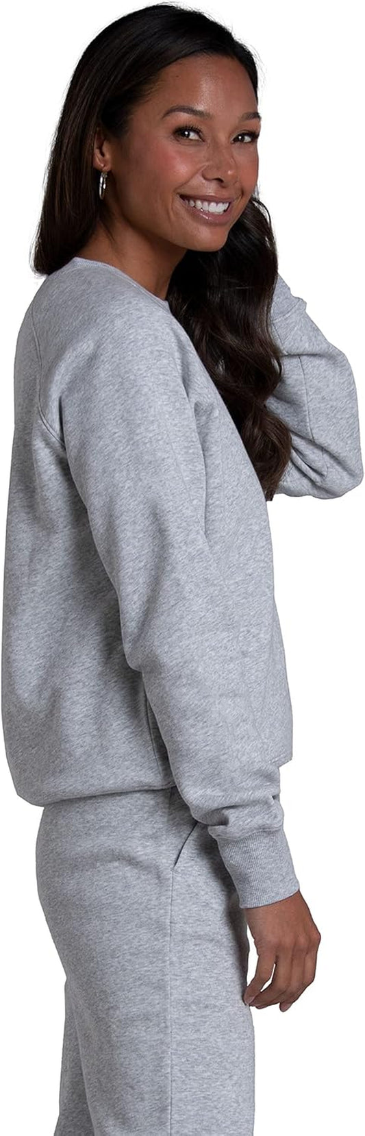 Women'S Crafted Comfort Fleece Sweatshirts & Hoodies, Crewneck & Pullover Sweatshirt for Women