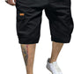 Mens Casual Twill Cargo Shorts Cotton Drawstring Classic Cargo Stretch Short with 6 Pockets