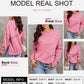 Womens Sweatshirt Casual Long Sleeve Crewneck Lightweight Pullover Tops Loose Sweatshirts