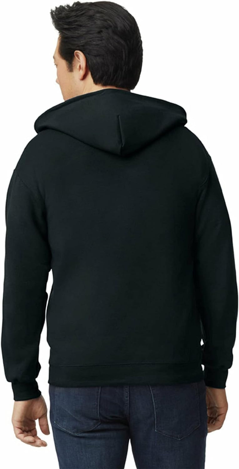 Unisex Adult Fleece Zip Hoodie Sweatshirt, Style G18600, Multipack