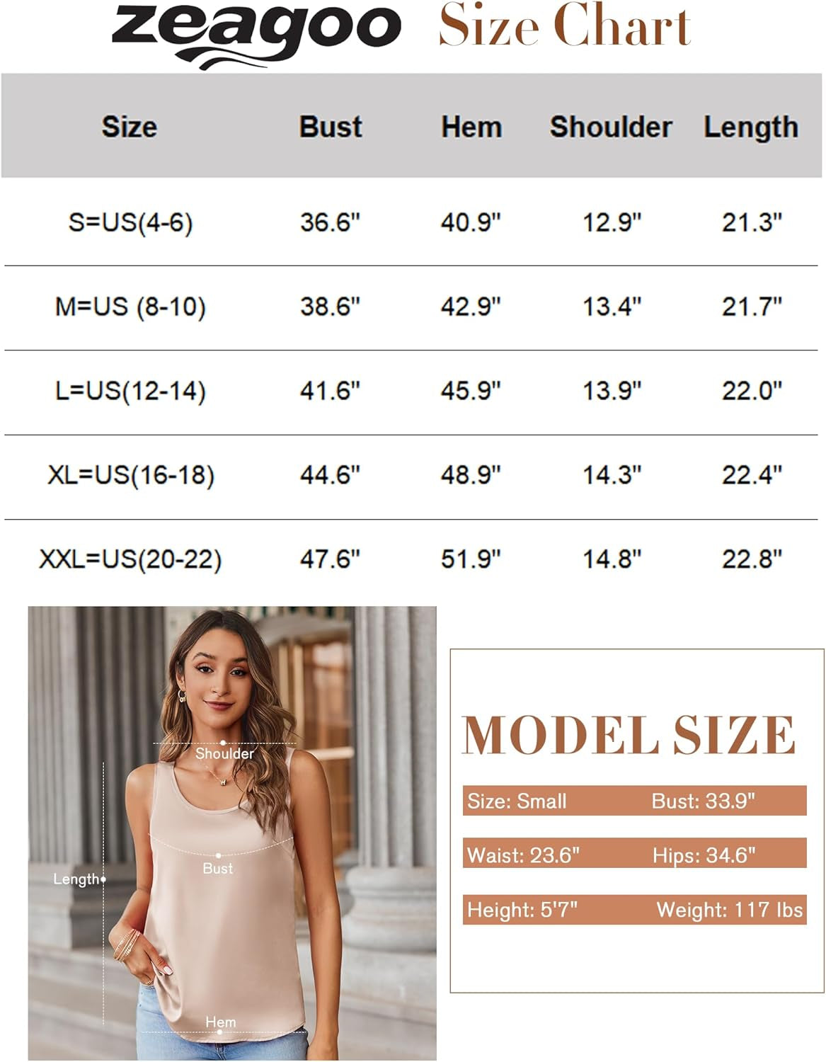 Silk Satin Tank Tops for Women Scoop Neck Sleeveless Camisole Tops 2024 Summer Basic Blouses