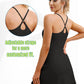 Womens Tennis Dress, Workout Dress with Built-In Bra & Shorts Pockets Summer Dress for Golf Athletic Dresses for Women