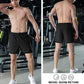 Men’S 2 in 1 Running Shorts, Workout Gym Athletic Shorts for Men Quick Dry Lightweight Training Shorts with Pockets