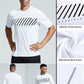 5 Pack Men’S Active Quick Dry Crew Neck T Shirts | Athletic Running Gym Workout Short Sleeve Tee Tops Bulk