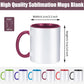 Sublimation Mugs 11 Oz Sublimation Mugs Blank Sublimation Cups Sublimation Coffee Mugs Tazas Para Sublimacion 6 Assorted Colors Set of 12