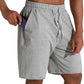 Men'S Lounge Shorts with Deep Pockets Loose-Fit Jersey Shorts for Running,Workout,Training, Basketball