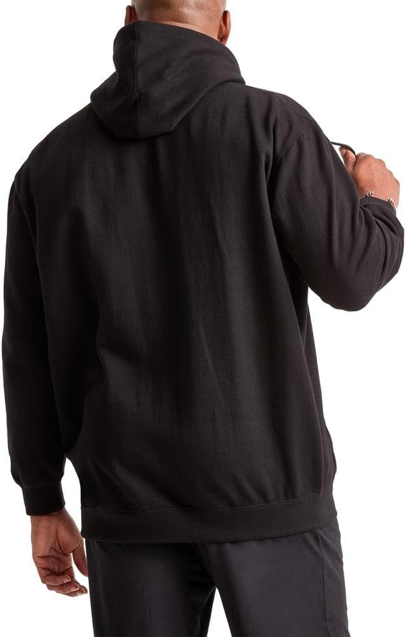 Men'S Hoodie, Powerblend, Fleece Men'S Hoodie, Comfortable Men'S Sweatshirt, Script Logo (Reg. or Big & Tall)