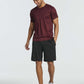 5 Pack: Men’S Short Sleeve Dry Fit Active Crew Neck T Shirt - Athletic Running Gym Workout Tee Tops