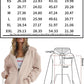 Womens Zip up Hoodies Oversized Sweatshirts Fall Fashion Outfits Sweaters Casual Jackets 2024 Winter Clothes