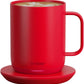 Temperature Control Smart Mug 2, 14 Oz, App-Controlled Heated Coffee Mug with 80 Min Battery Life and Improved Design, Red