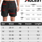 Men’S 2 in 1 Running Shorts, Workout Gym Athletic Shorts for Men Quick Dry Lightweight Training Shorts with Pockets