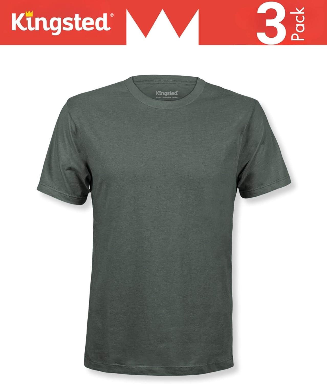 T-Shirts for Men Pack - Royally Comfortable - Super Soft Premium Fabric - Well-Crafted Classic Tee