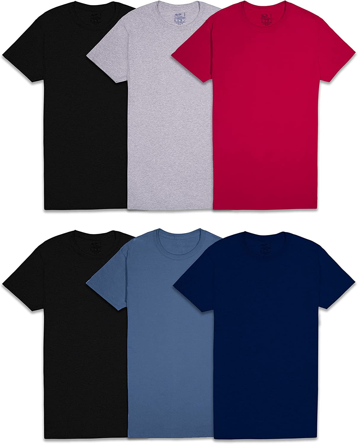 Men'S Eversoft Cotton Stay Tucked Crew T-Shirt