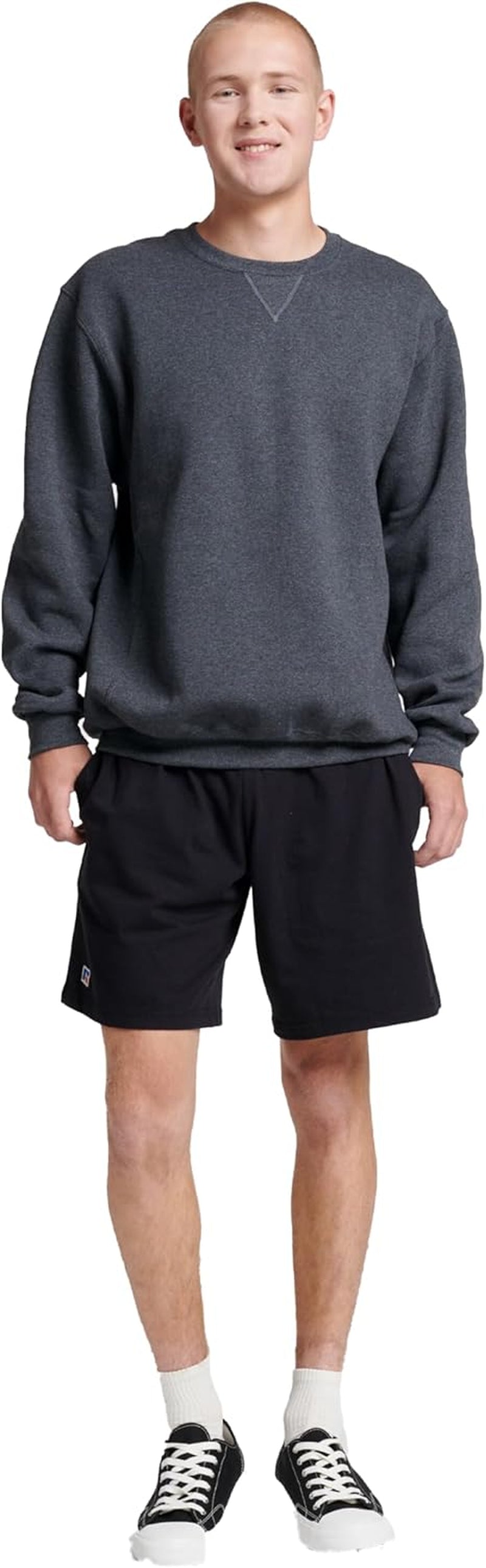 Men'S Dri-Power Fleece Sweatshirts, Moisture Wicking, Cotton Blend, Relaxed Fit, Sizes S-4X