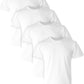 Men'S Ultimate Comfort Fit Undershirt,Crewneck Stretch-Cotton T-Shirt, 4-Pack