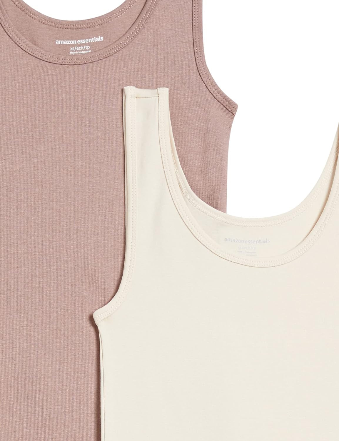 Women'S Slim-Fit Tank, Pack of 2