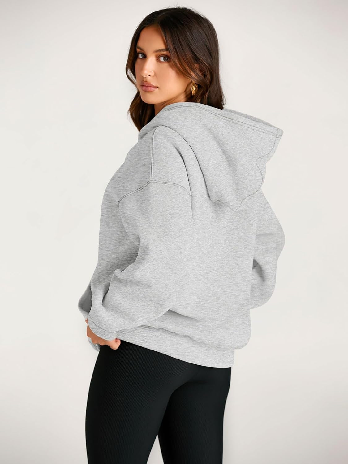 Womens Hoodies Oversized Sweatshirts Pullover Fleece Sweaters Long Sleeve Winter Fall Outfits Fashion Y2K Clothes