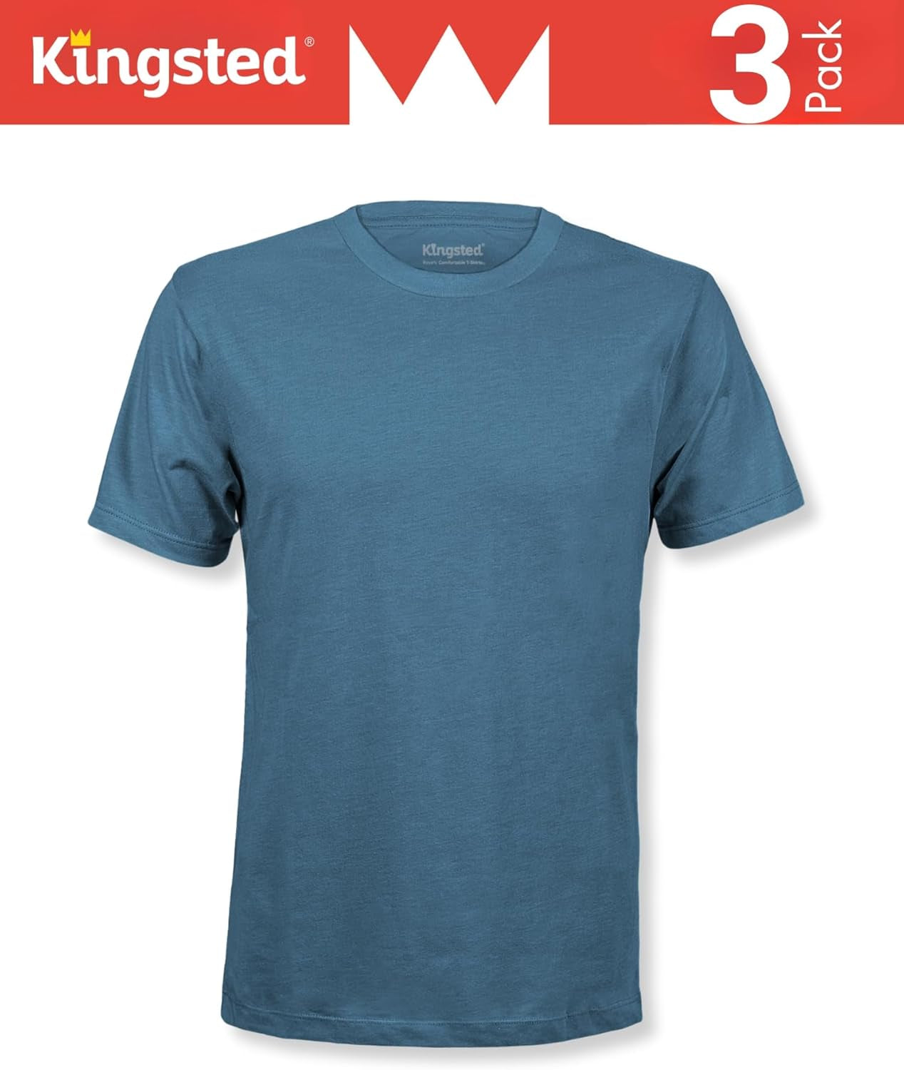 T-Shirts for Men Pack - Royally Comfortable - Super Soft Premium Fabric - Well-Crafted Classic Tee