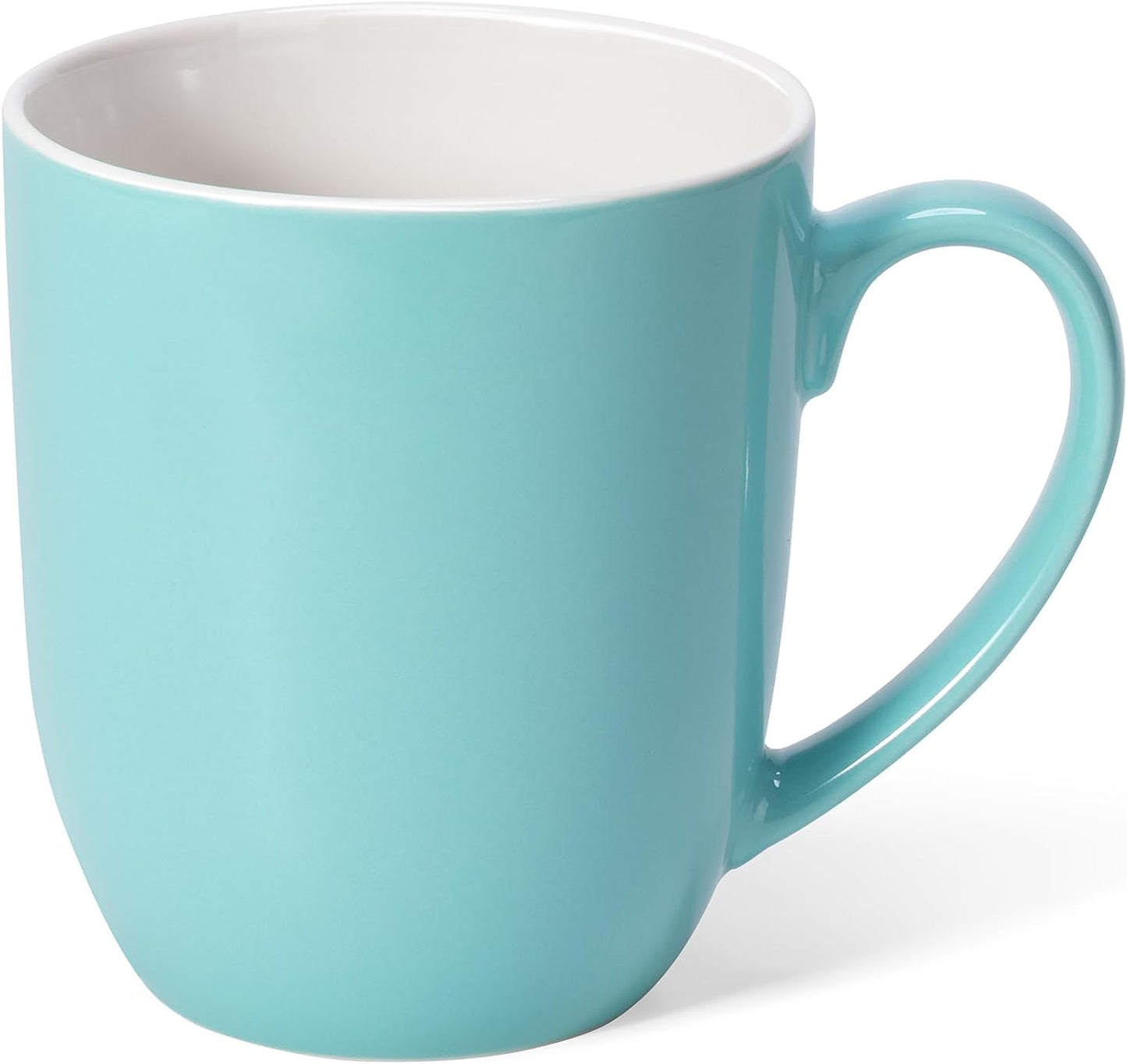 16 Oz Large Coffee Mug with Handle Tea Cup Novelty Coffee Cup for Men Women Office Work, Blue