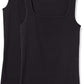 Women'S Slim Fit Square Neck Tank, Pack of 2