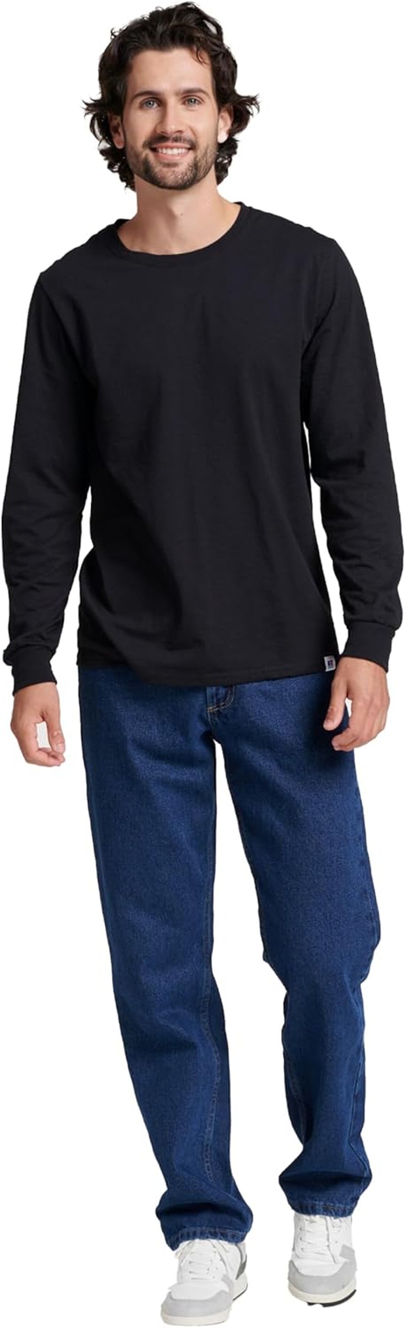 Men'S Dri-Power Long Sleeve Tees, Moisture Wicking, Odor Protection, UPF 30+