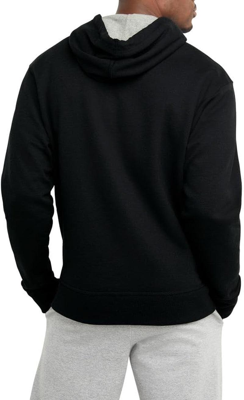 Men'S Hoodie, Powerblend, Fleece Men'S Hoodie, Comfortable Men'S Sweatshirt, Script Logo (Reg. or Big & Tall)