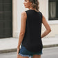 Womens Loose Fit Casual Flowy Tank Tops round Neck Trendy Sleeveless Summer Tops Clothes Outfits 2024