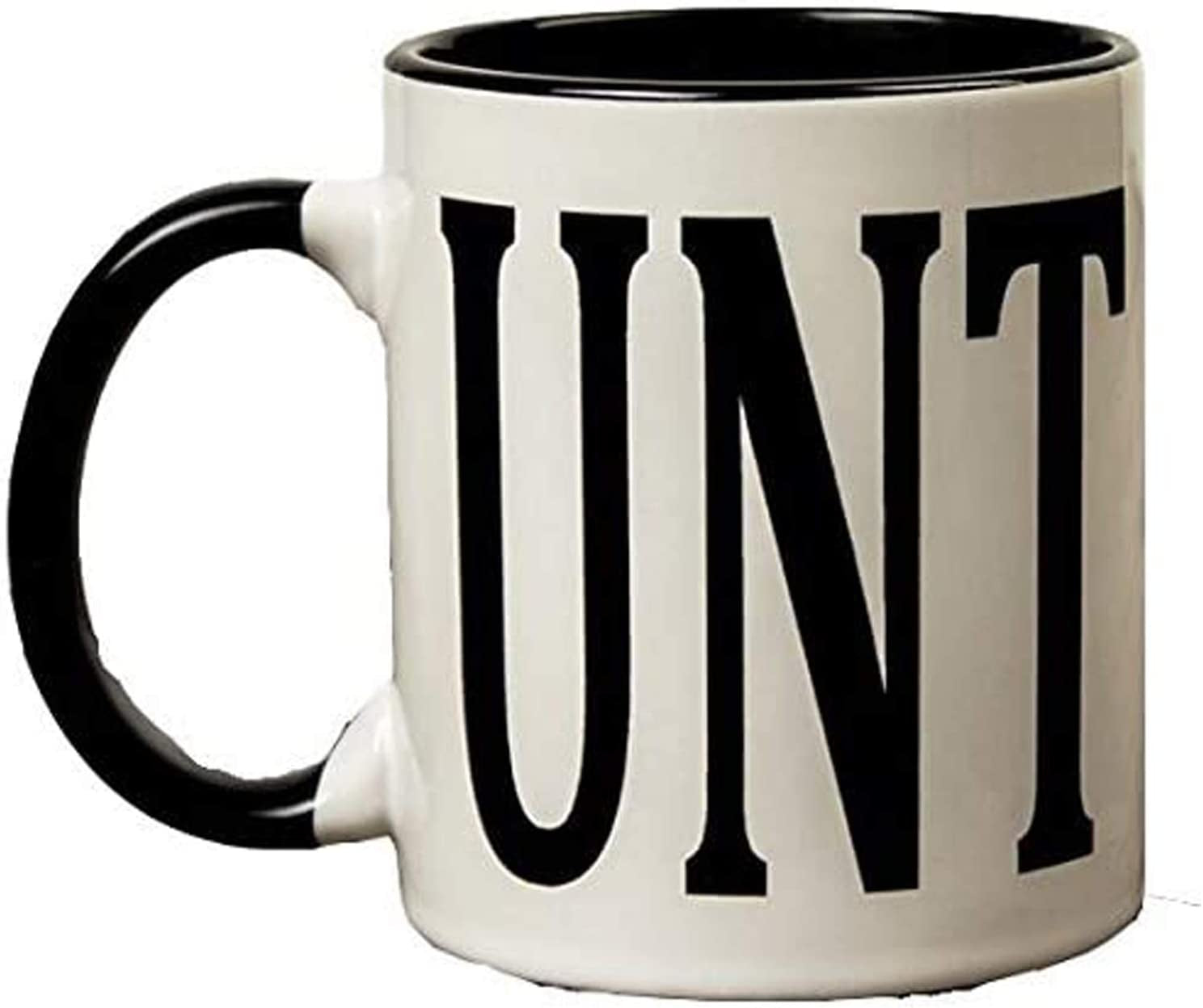 11 Ounce UNT with Black Handle Coffee Mug - Custom Coffee / Tea Cups - Dishwasher and Microwave Safe