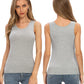 2-4 Pcs Tank Tops for Women Sleeveless Top Basic Layering Tanks Undershirt