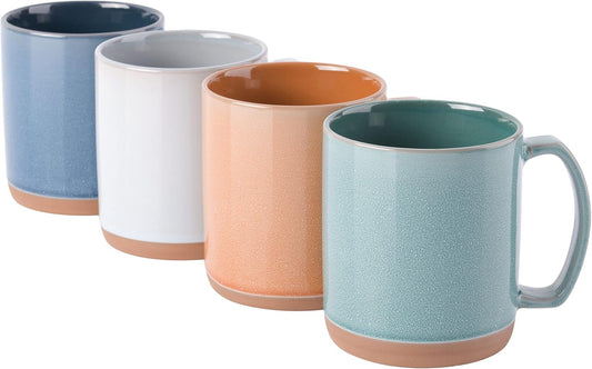 Dorsey 4-Piece Colors May Vary 18.5 OZ Mug Set