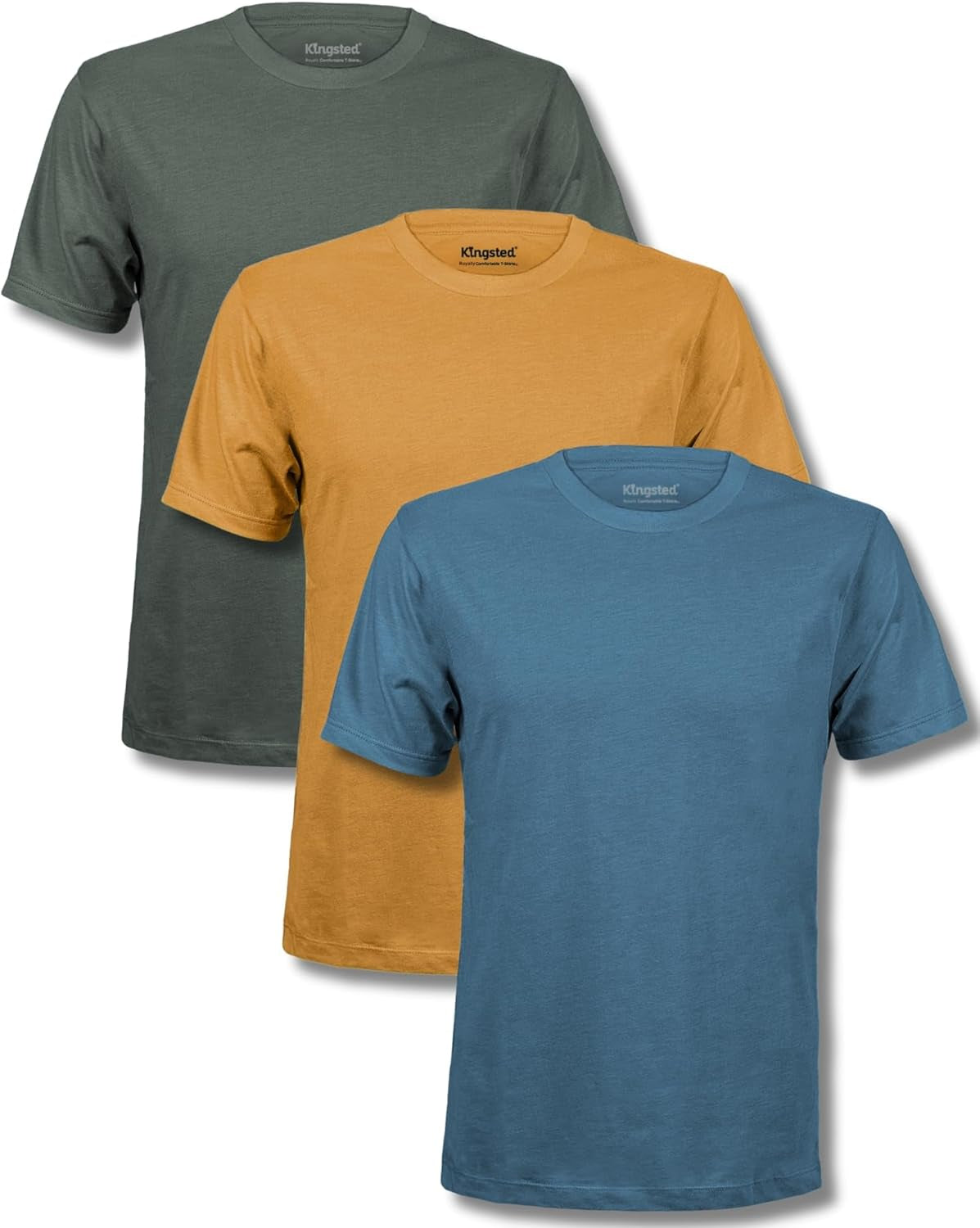 T-Shirts for Men Pack - Royally Comfortable - Super Soft Premium Fabric - Well-Crafted Classic Tee