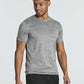 5 Pack: Men’S Short Sleeve Dry Fit Active Crew Neck T Shirt - Athletic Running Gym Workout Tee Tops